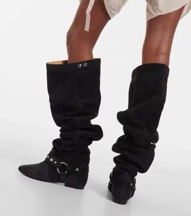 Isabel Marant Selize suede over-the-knee boots | Thumbnail 6