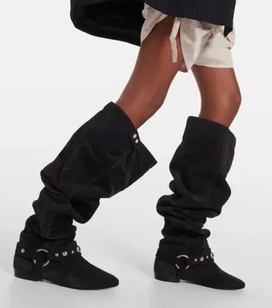 Isabel Marant Selize suede over-the-knee boots | Thumbnail 7