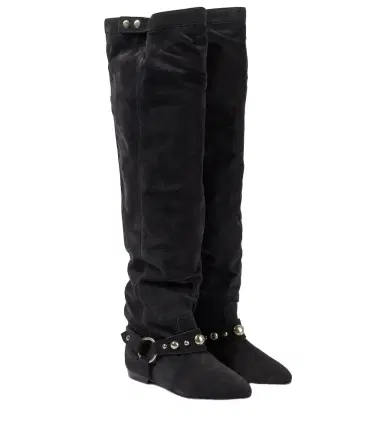Isabel Marant Selize suede over-the-knee boots | Thumbnail 1