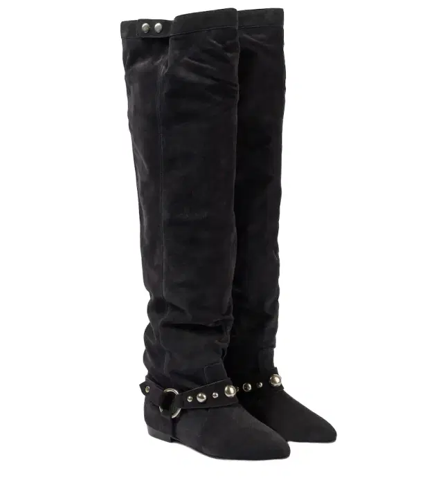 Isabel Marant Selize suede over-the-knee boots