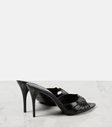 Saint Laurent Babylone 90 leather mules | Thumbnail 2 Saint Laurent Babylone 90 leather mules | Thumbnail 2
