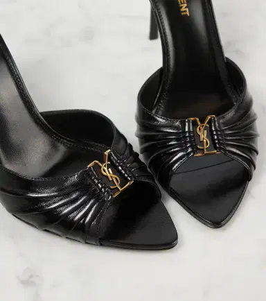 Saint Laurent Babylone 90 leather mules | Thumbnail 3 Saint Laurent Babylone 90 leather mules | Thumbnail 3