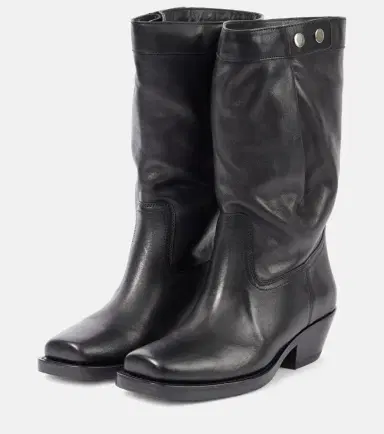 Isabel Marant Ademe leather cowboy boots | Thumbnail 2 Isabel Marant Ademe leather cowboy boots | Thumbnail 2