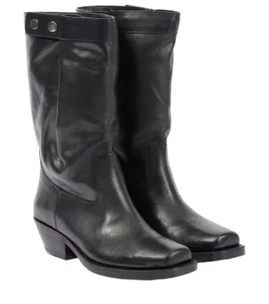 Isabel Marant Ademe leather cowboy boots | Thumbnail 1 Isabel Marant Ademe leather cowboy boots | Thumbnail 1