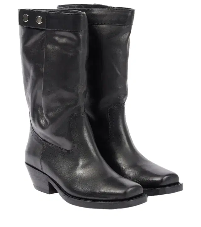 Isabel Marant Ademe leather cowboy boots