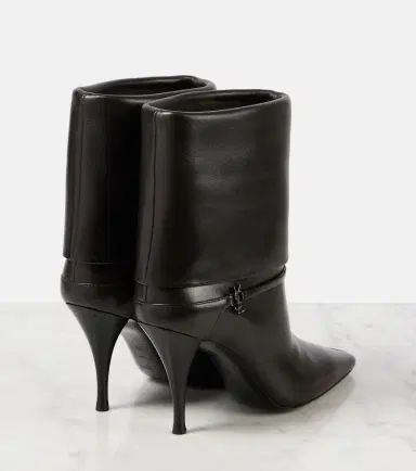 Saint Laurent Niki 90 leather booties | Thumbnail 2 Saint Laurent Niki 90 leather booties | Thumbnail 2