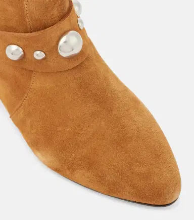 Isabel Marant Siago embellished suede ankle boots | Thumbnail 2