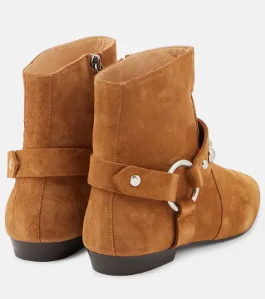 Isabel Marant Siago embellished suede ankle boots | Thumbnail 4