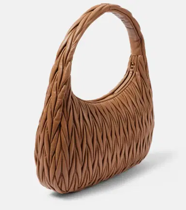 Miu Miu Wander Medium matelassé leather shoulder bag | Thumbnail 2