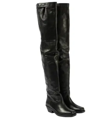 Isabel Marant Amati leather knee-high boots | Thumbnail 1 Isabel Marant Amati leather knee-high boots | Thumbnail 1