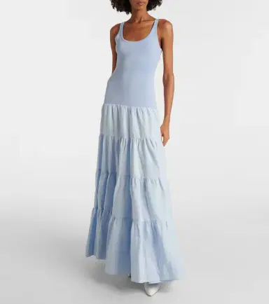 Gabriela Hearst Pozas tiered linen maxi dress | Thumbnail 2