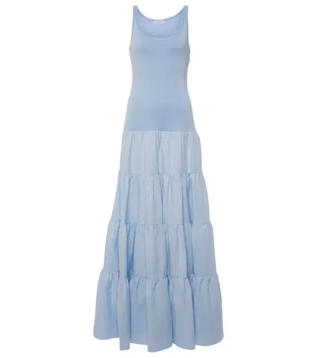 Gabriela Hearst Pozas tiered linen maxi dress