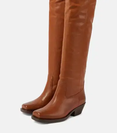 Isabel Marant Amati leather over-the-knee boots | Thumbnail 2