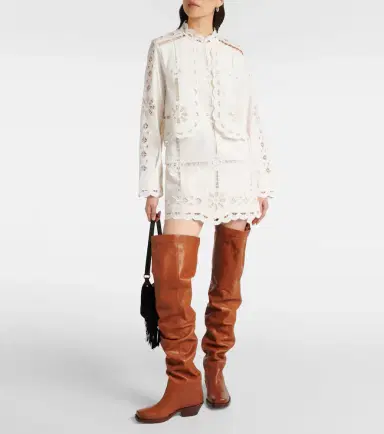 Isabel Marant Amati leather over-the-knee boots | Thumbnail 7