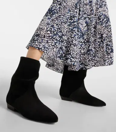 Isabel Marant Slaine suede ankle boots | Thumbnail 5