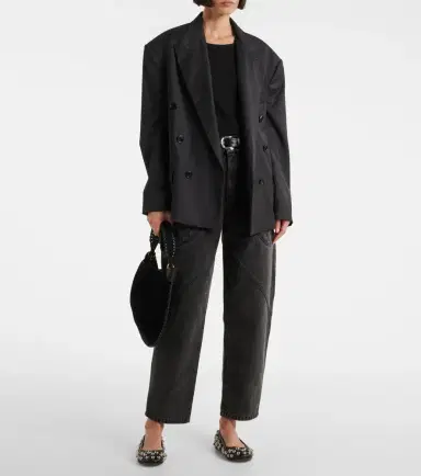 Isabel Marant Belna leather ballet flats | Thumbnail 3