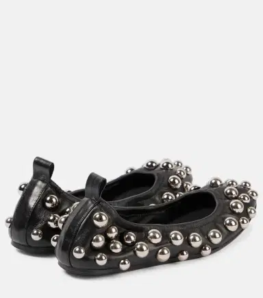 Isabel Marant Belna leather ballet flats | Thumbnail 5