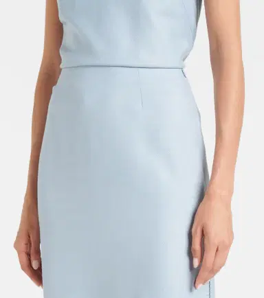 Gabriela Hearst Defina silk and wool midi skirt | Thumbnail 5