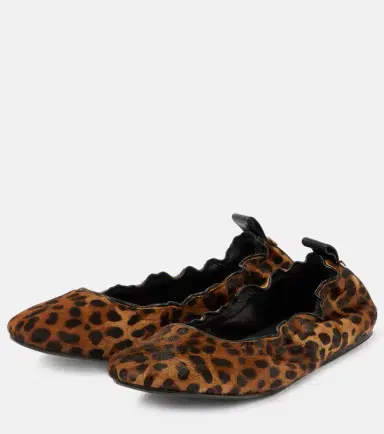 Isabel Marant Belna calf hair ballet flats | Thumbnail 2