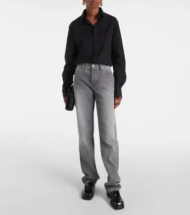 Re/Done High-rise straight jeans | Thumbnail 3