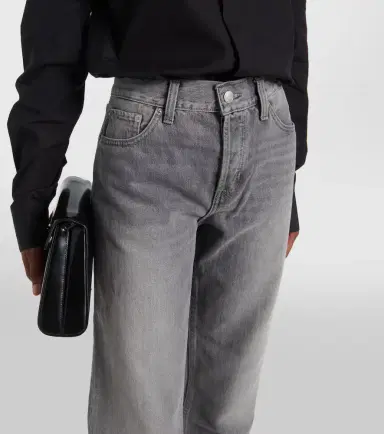 Re/Done High-rise straight jeans | Thumbnail 6