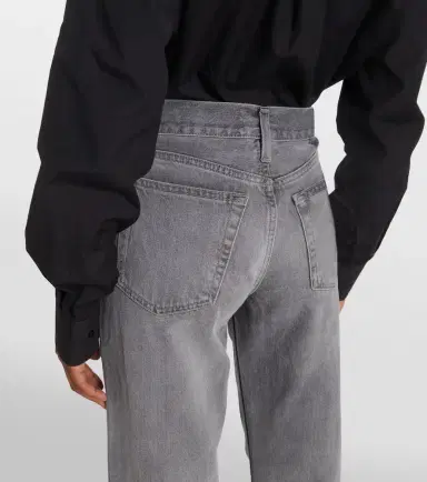 Re/Done High-rise straight jeans | Thumbnail 7