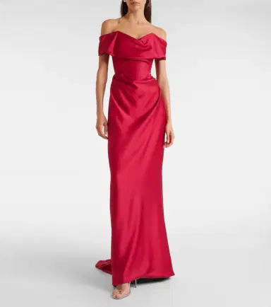 Vivienne Westwood Nova Cocotte satin corset gown | Thumbnail 2