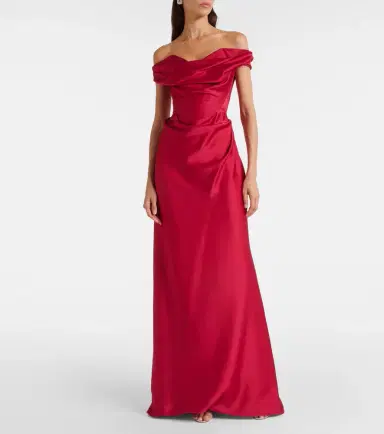 Vivienne Westwood Nova Cocotte satin corset gown | Thumbnail 3