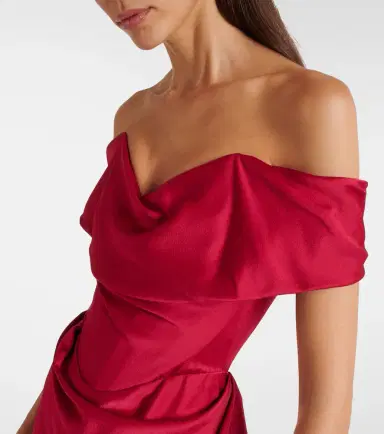 Vivienne Westwood Nova Cocotte satin corset gown | Thumbnail 6