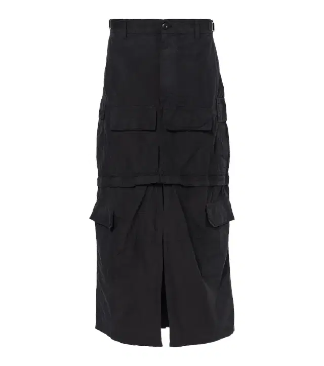 Balenciaga Cotton-blend ripstop cargo skirt
