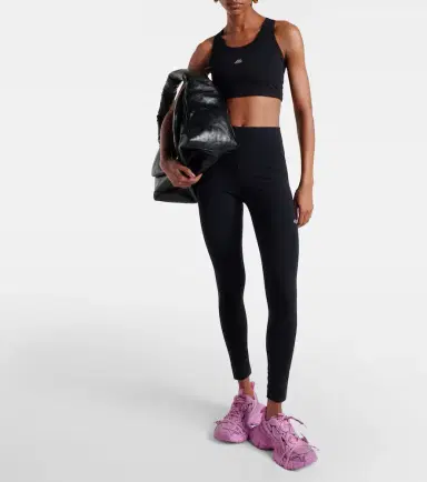 Balenciaga Activewear logo leggings | Thumbnail 2