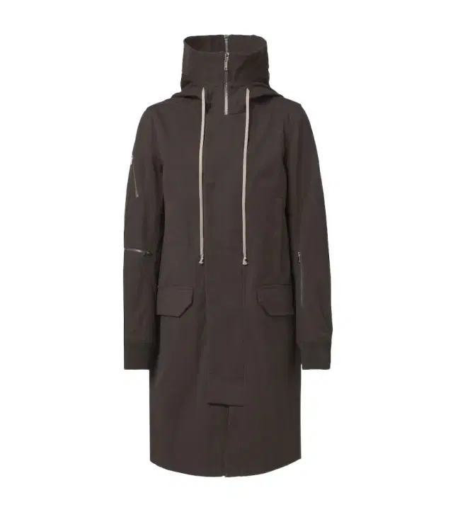 Rick Owens Oversized cotton coat
