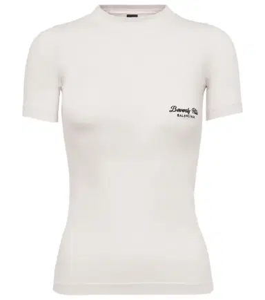 Balenciaga Beverly Hills cotton jersey T-shirt | Thumbnail 1