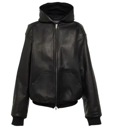 Balenciaga Hooded leather jacket | Thumbnail 1