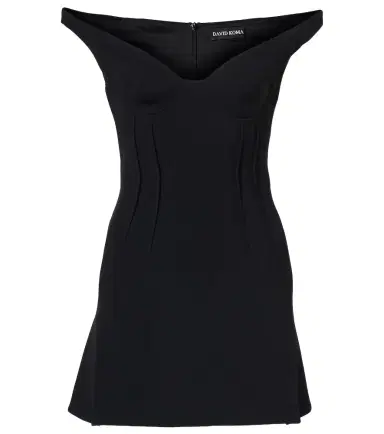 David Koma Off-shoulder minidress | Thumbnail 1 David Koma Off-shoulder minidress | Thumbnail 1