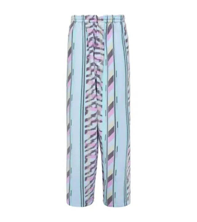 Printed fleece sweatpants