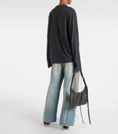 Acne Studios Logo cotton-blend T-shirt | Thumbnail 5