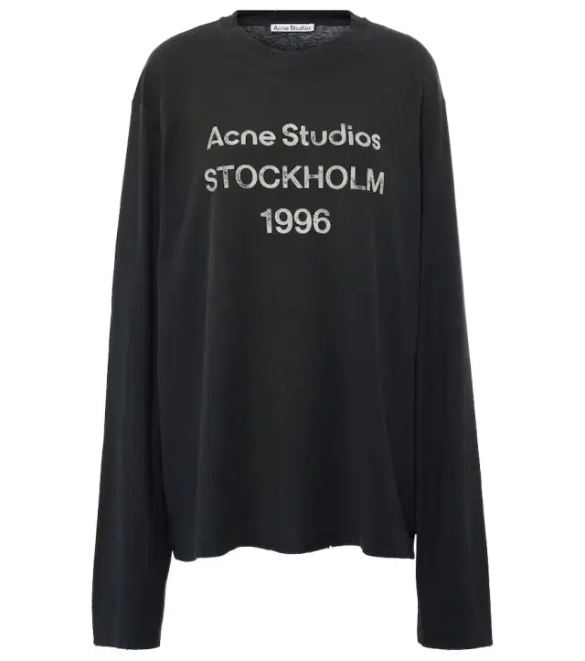 Acne Studios Logo cotton-blend T-shirt