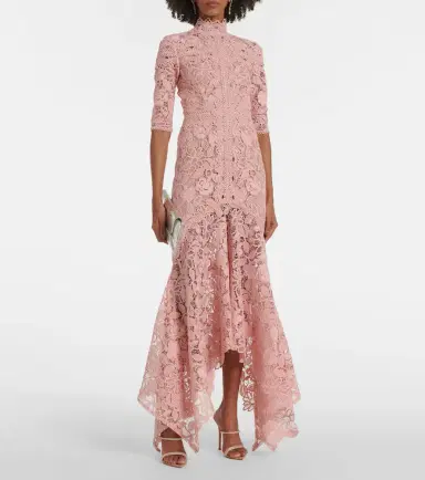 Costarellos Floral lace gown | Thumbnail 4