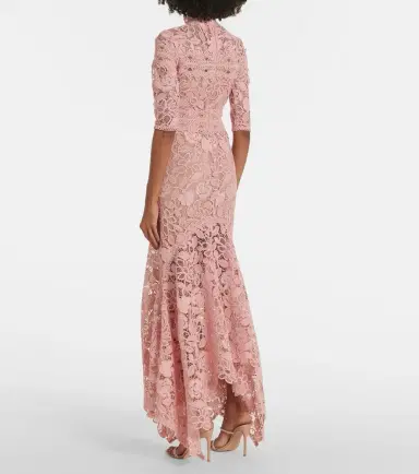 Costarellos Floral lace gown | Thumbnail 6