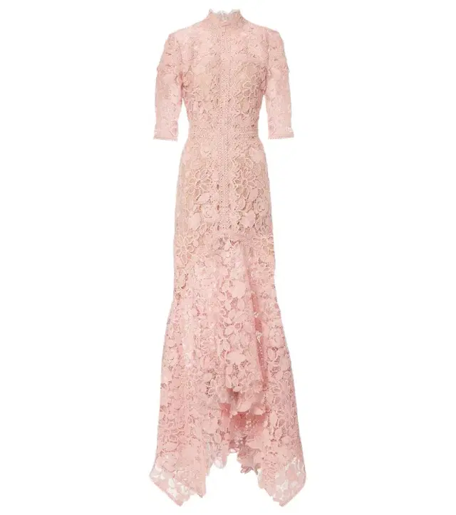 Floral lace gown