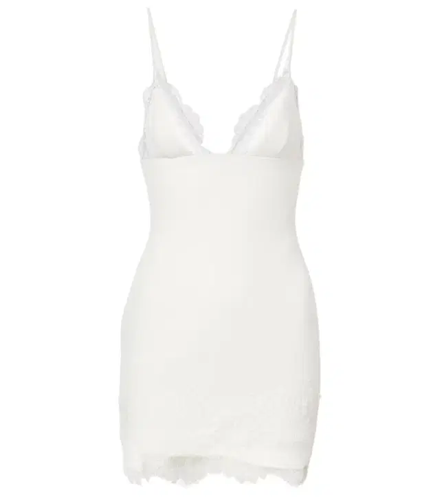 David Koma Bridal lace-trimmed minidress