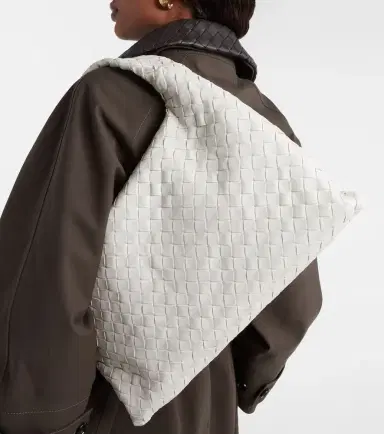 Bottega Veneta Hop Intrecciato leather shoulder bag | Thumbnail 8