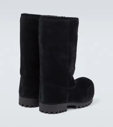 Balenciaga Alaska Fur High suede boots | Thumbnail 2