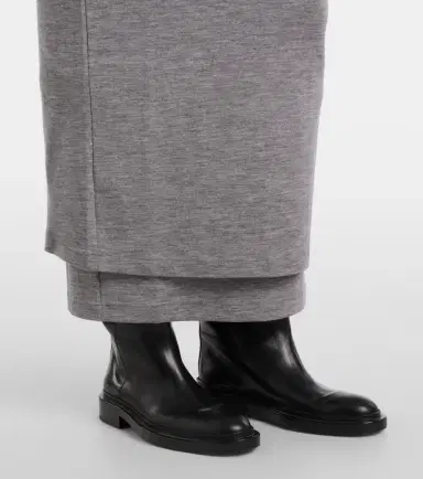 Jil Sander Virgin wool midi dress | Thumbnail 6