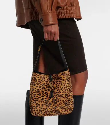 Saint Laurent Le 5 à 7 Small leather shoulder bag | Thumbnail 7