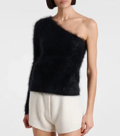 Lisa Yang Dae one-shoulder cashmere top | Thumbnail 4