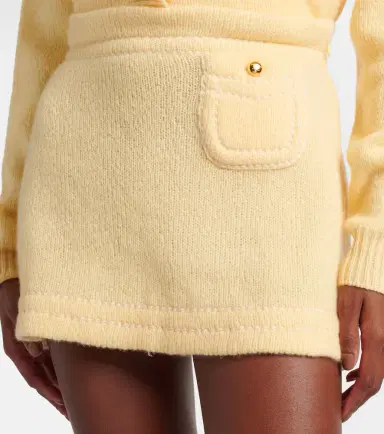 Prada Cashmere miniskirt | Thumbnail 2