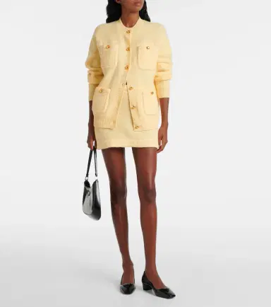 Prada Cashmere miniskirt | Thumbnail 3