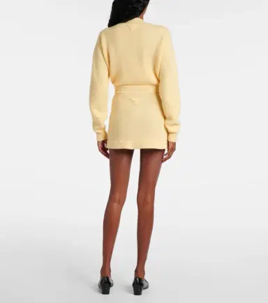 Prada Cashmere miniskirt | Thumbnail 5